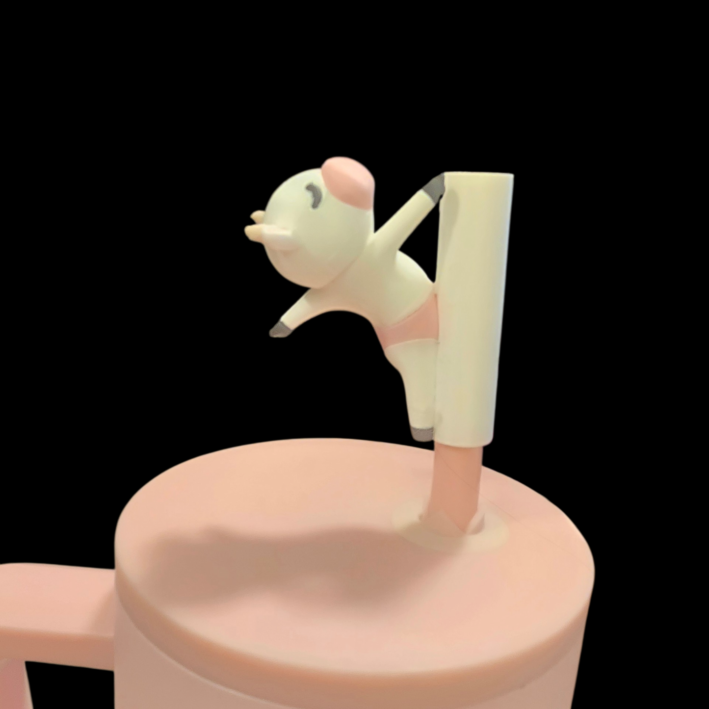 Cow Dancer - Straw Topper - Multicolored - SM