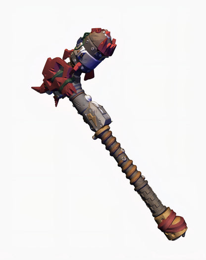 Big Bonk! Boom Warhammer - Cosplay Prop - White - LG