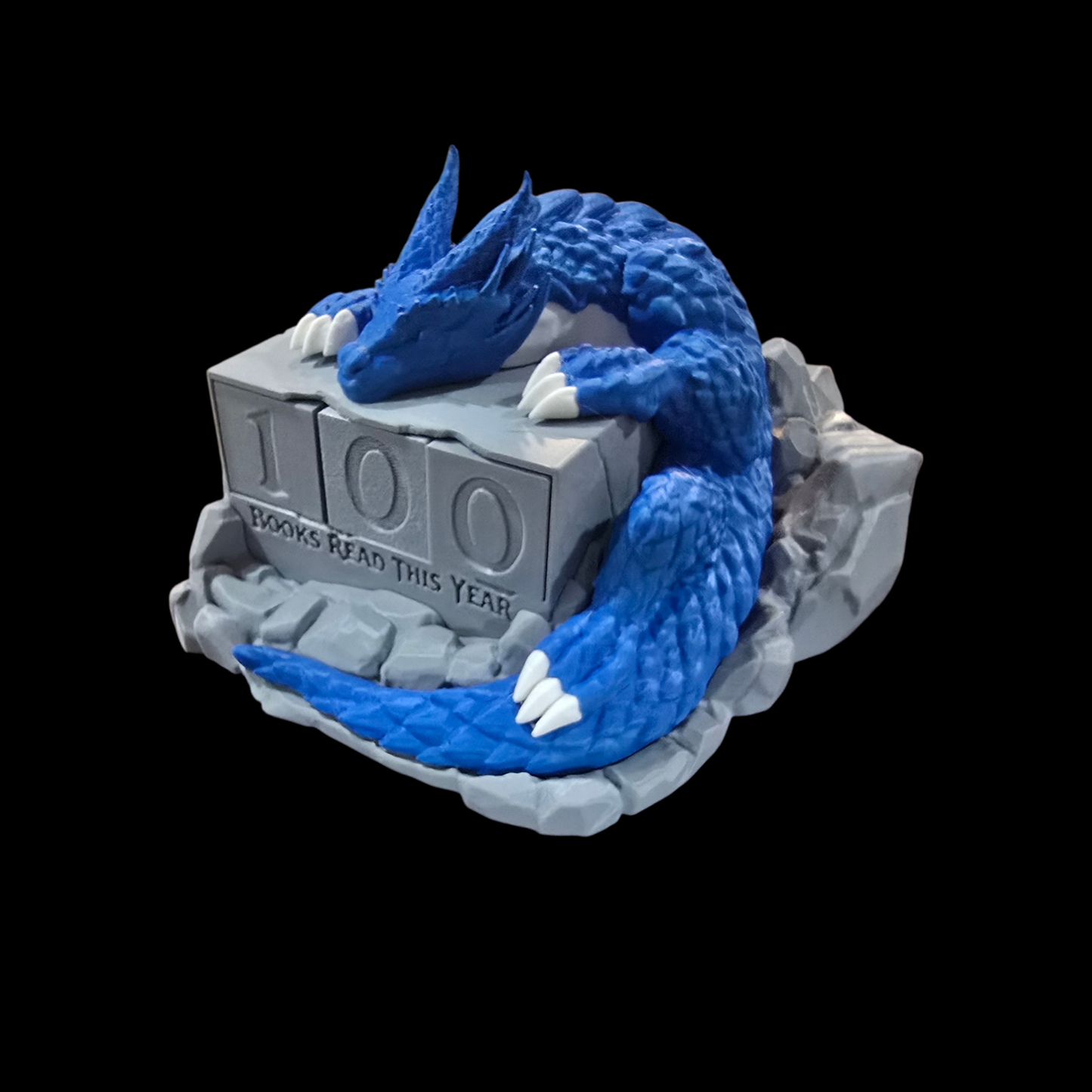 Dragon - Book Tracker - Blue - LG