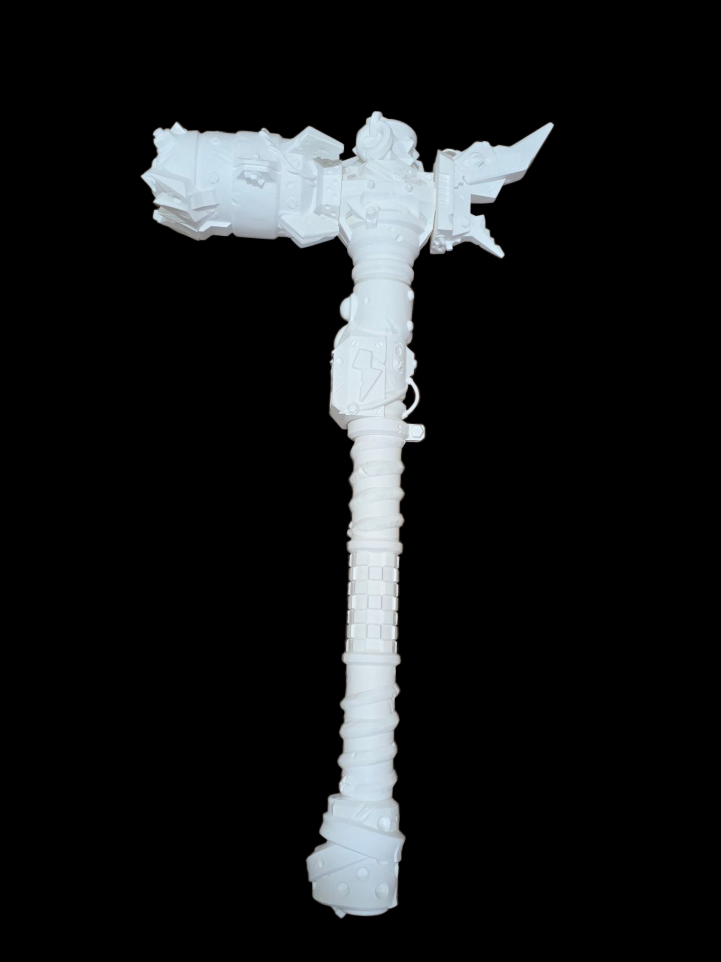 Big Bonk! Boom Warhammer - Cosplay Prop - White - LG