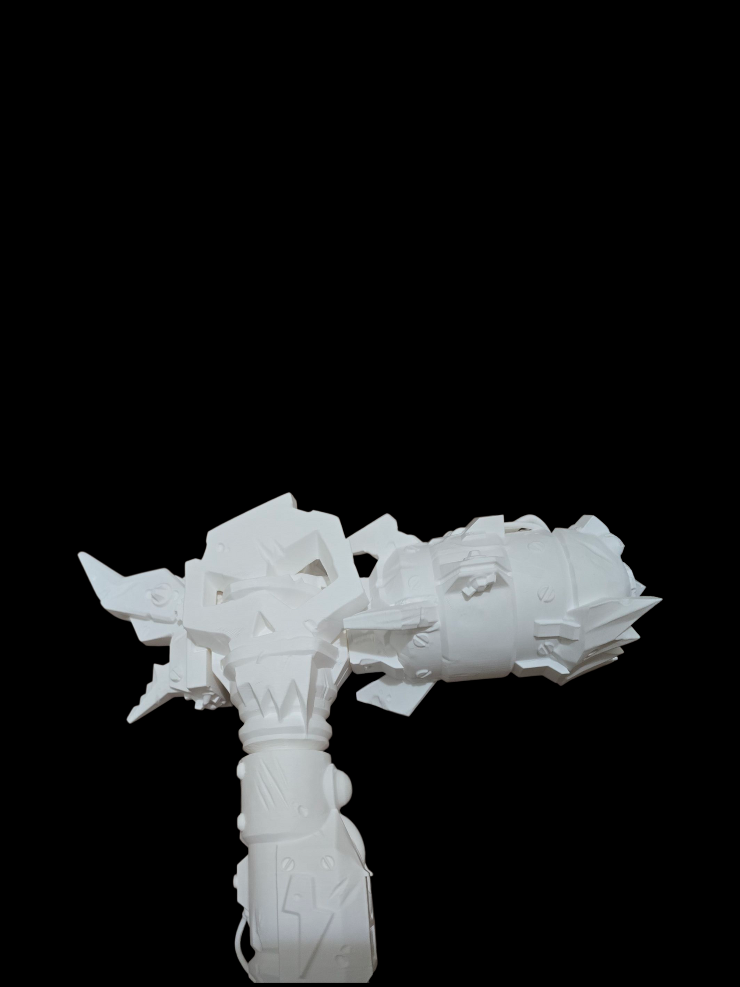 Big Bonk! Boom Warhammer - Cosplay Prop - White - LG