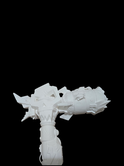 Big Bonk! Boom Warhammer - Cosplay Prop - White - LG