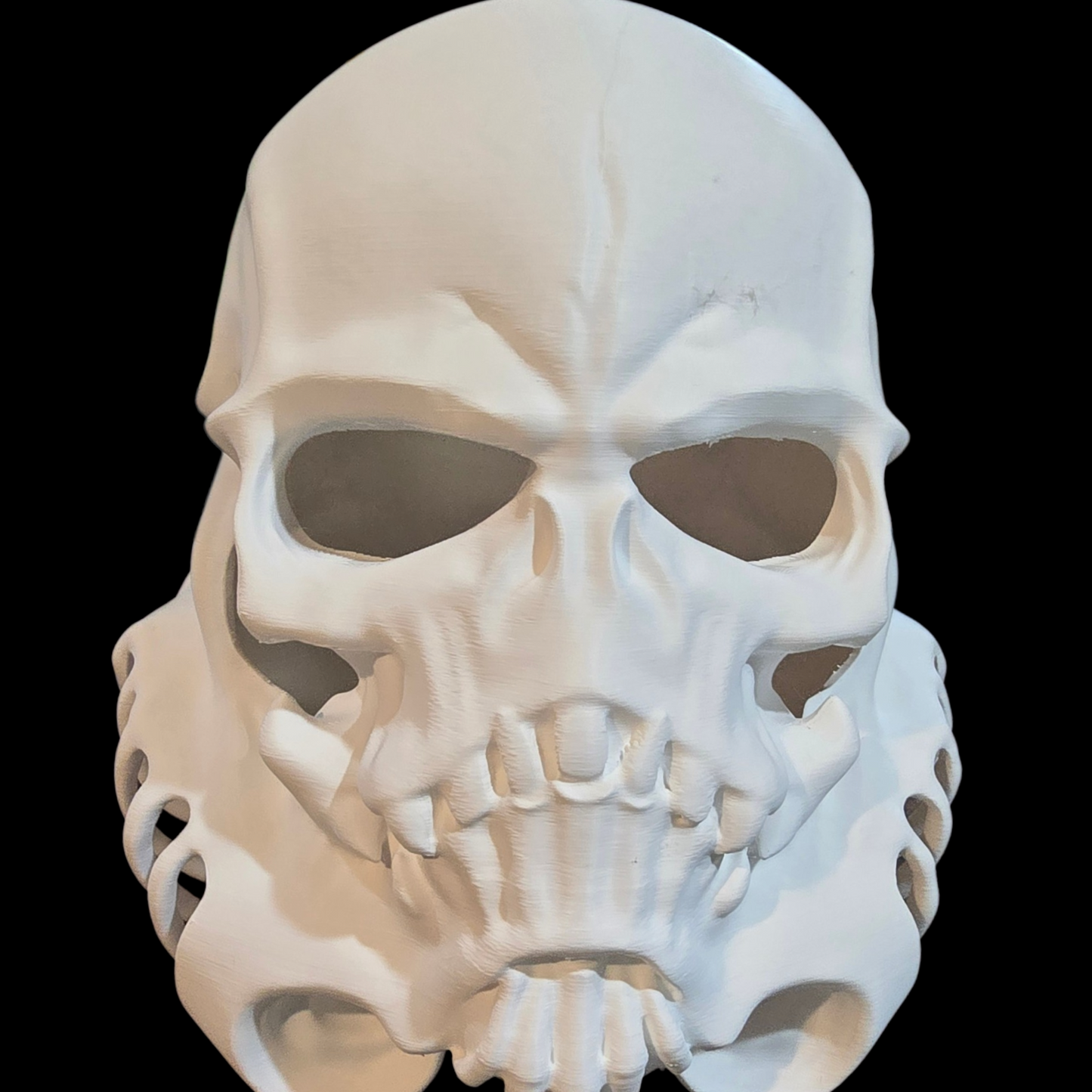 Stormtrooper Skull Helmet - Cosplay Accessory - White - LG
